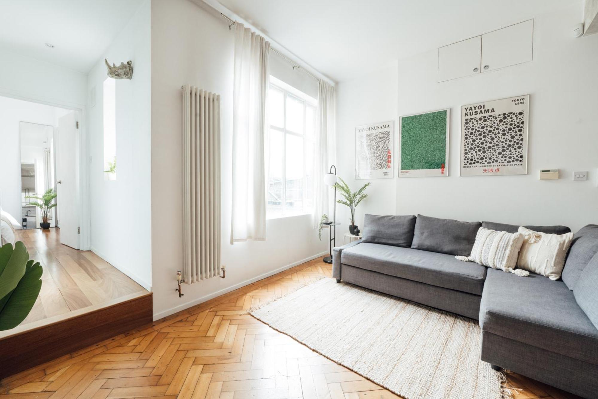 Modern 1bd Flat -stoke Newington Londra